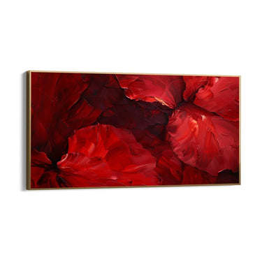 Quadro Stampa su Tela Sinfonia Rossa - CupidoDesign