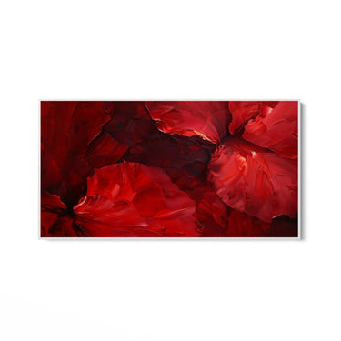 Quadro Stampa su Tela Sinfonia Rossa - CupidoDesign