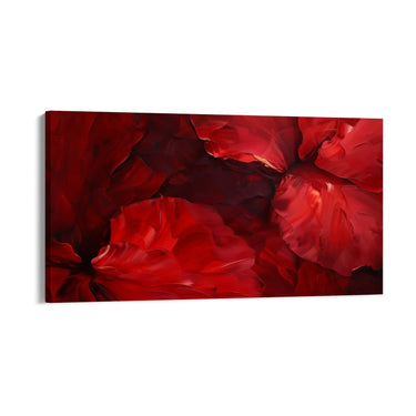 Quadro Stampa su Tela Sinfonia Rossa - CupidoDesign