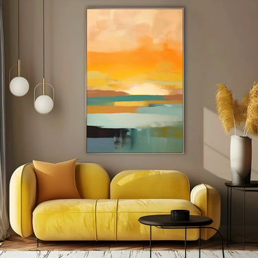 Quadro Stampa su Tela Sinfonia Semplice - CupidoDesign