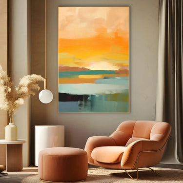 Quadro Stampa su Tela Sinfonia Semplice - CupidoDesign