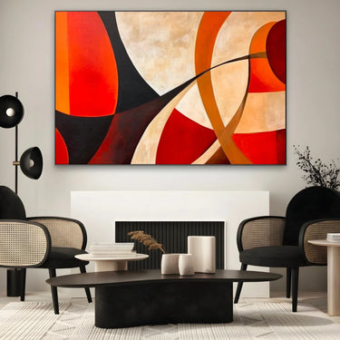 Quadro Stampa su Tela Sinfonia tra le forme - CupidoDesign