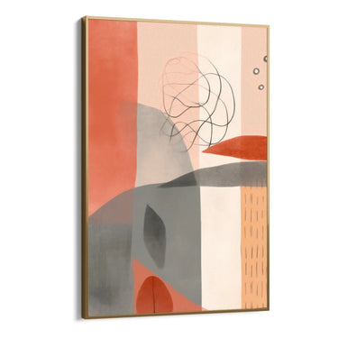 Quadro Stampa su Tela Sinfonia di terra - CupidoDesign