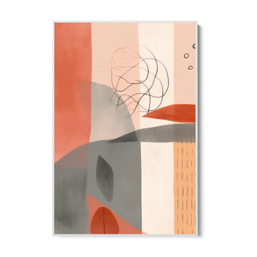 Quadro Stampa su Tela Sinfonia di terra - CupidoDesign