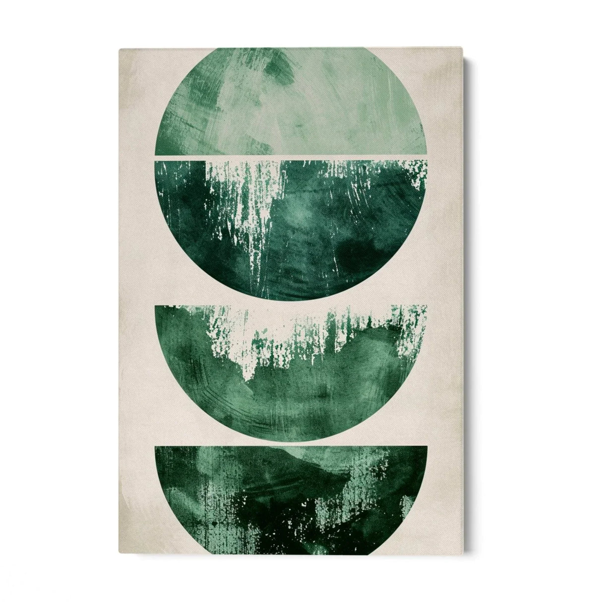 Quadro Stampa su Tela Smeraldo in Astrazione - CupidoDesign
