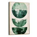 Quadro Stampa su Tela Smeraldo in Astrazione - CupidoDesign