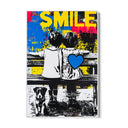 Quadro Stampa su Tela Smile - CupidoDesign