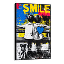 Quadro Stampa su Tela Smile - CupidoDesign