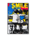 Quadro Stampa su Tela Smile - CupidoDesign
