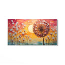 Quadro Stampa su Tela Soffioni al tramonto - CupidoDesign