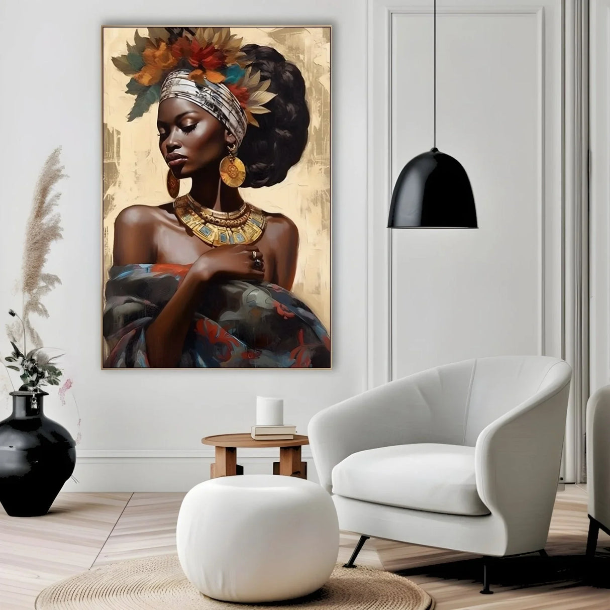 Quadro Stampa su Tela Sognando l'Africa - CupidoDesign