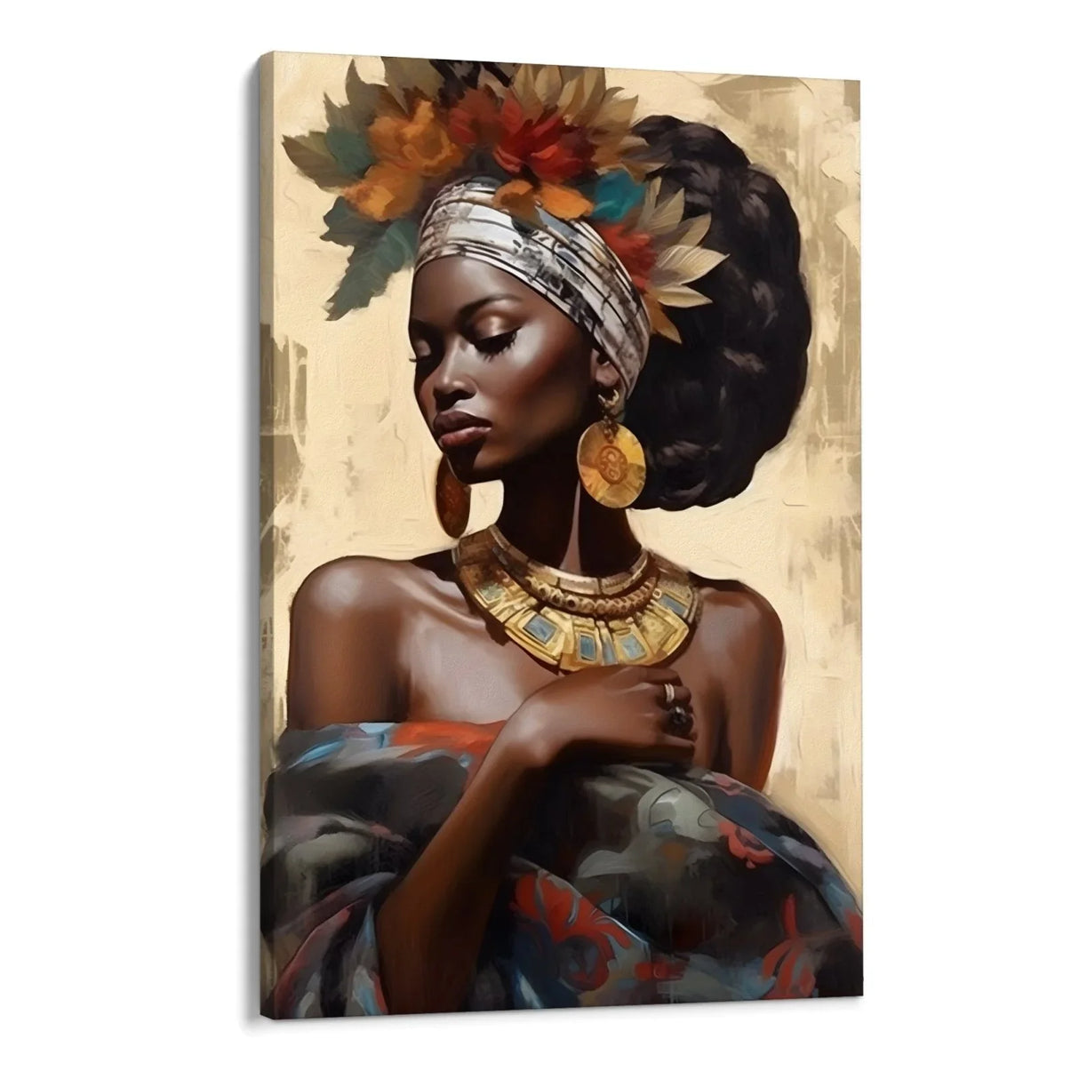Quadro Stampa su Tela Sognando l'Africa - CupidoDesign