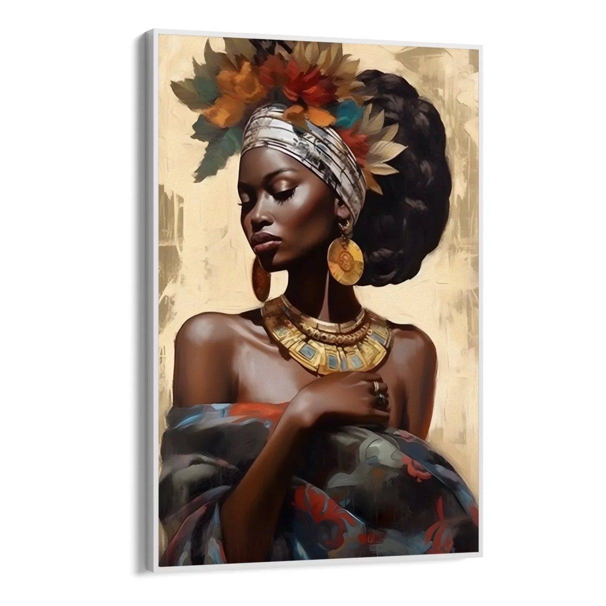 Quadro Stampa su Tela Sognando l'Africa - CupidoDesign