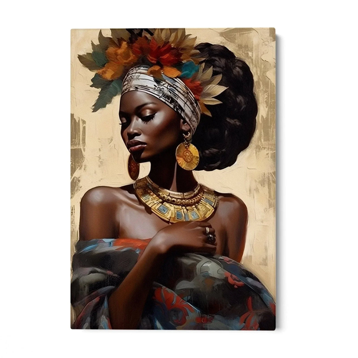 Quadro Stampa su Tela Sognando l'Africa - CupidoDesign
