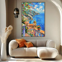 Quadro Stampa su Tela Sogni di Positano - CupidoDesign
