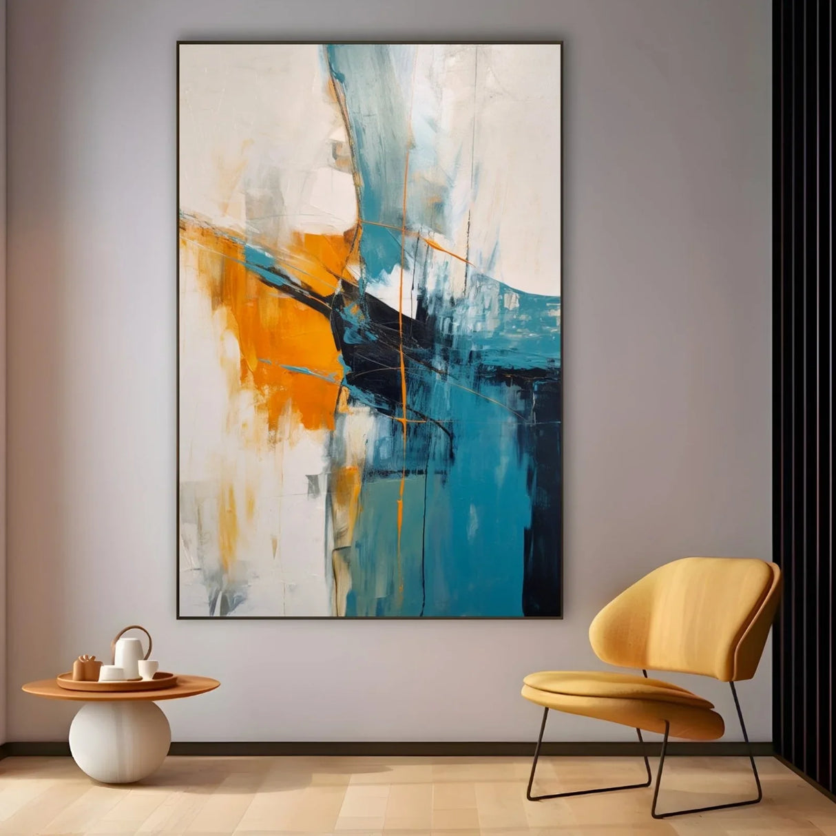 Quadro Stampa su Tela Sogno azzurro - CupidoDesign