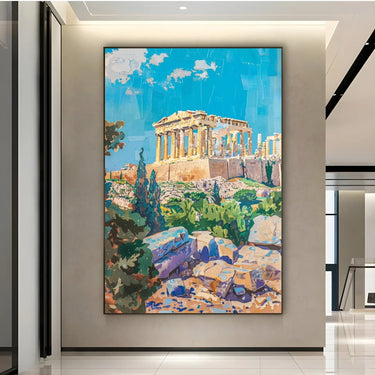 Quadro Stampa su Tela Sogno di Atene - CupidoDesign