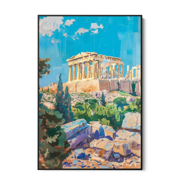 Quadro Stampa su Tela Sogno di Atene - CupidoDesign