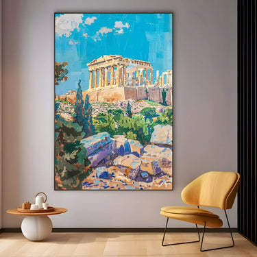 Quadro Stampa su Tela Sogno di Atene - CupidoDesign