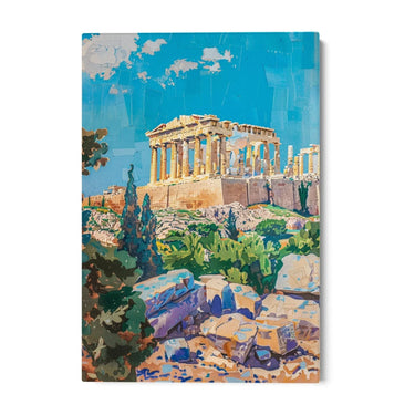 Quadro Stampa su Tela Sogno di Atene - CupidoDesign
