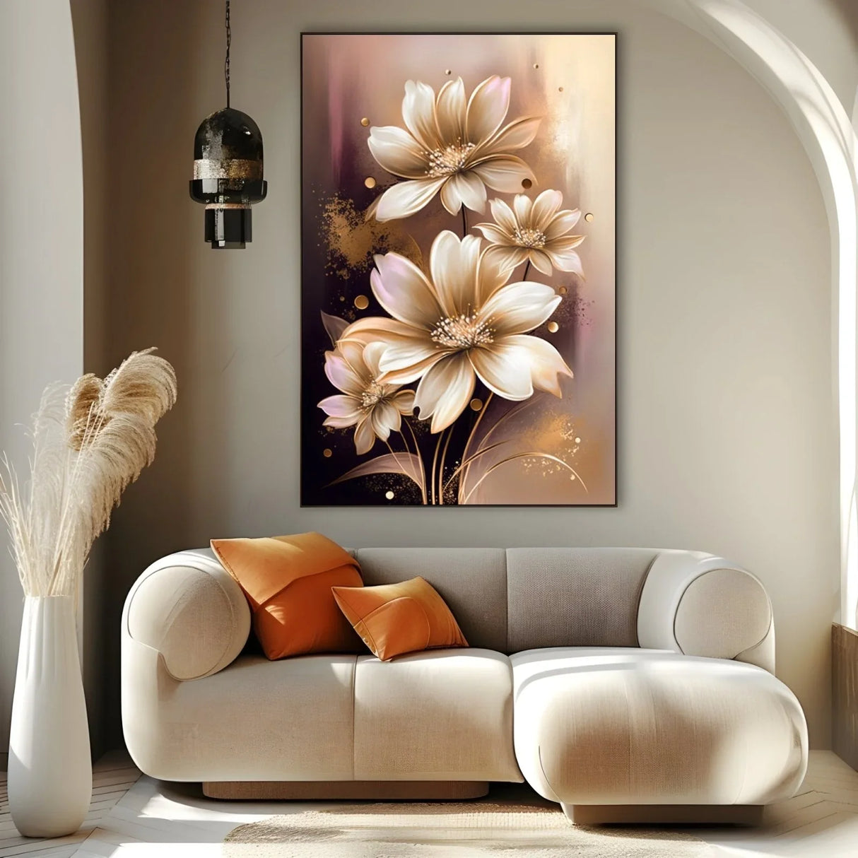 Quadro Stampa su Tela Sogno di Fiori - CupidoDesign