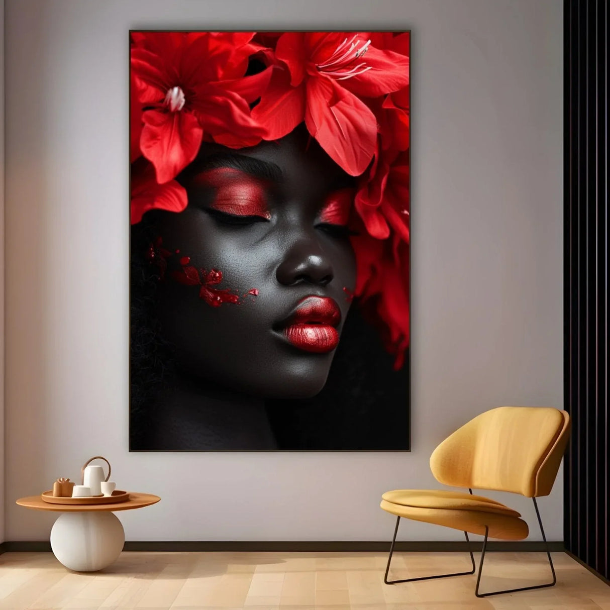 Quadro Stampa su Tela Sogno di Mezzanotte - CupidoDesign
