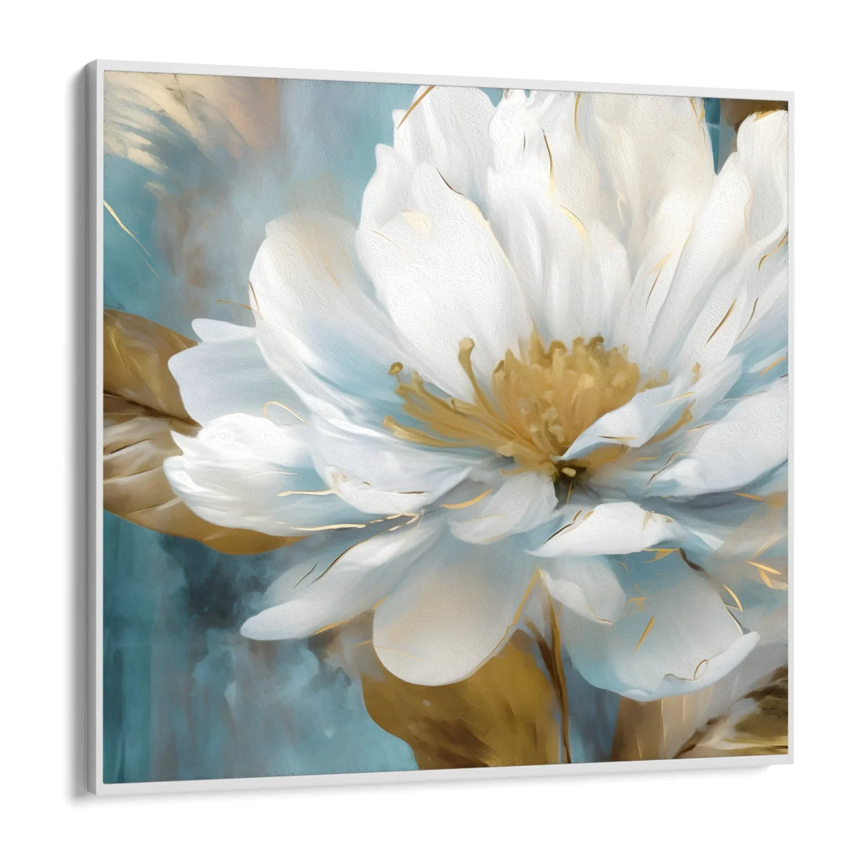 Quadro Stampa su Tela Sogno di Petali Bianchi - CupidoDesign