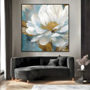 Quadro Stampa su Tela Sogno di Petali Bianchi - CupidoDesign