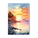 Quadro Stampa su Tela Sogno di tramonto - CupidoDesign