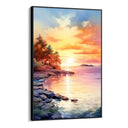 Quadro Stampa su Tela Sogno di tramonto - CupidoDesign