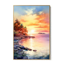 Quadro Stampa su Tela Sogno di tramonto - CupidoDesign