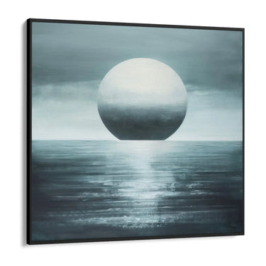 Quadro Stampa su Tela Sole grigio - CupidoDesign