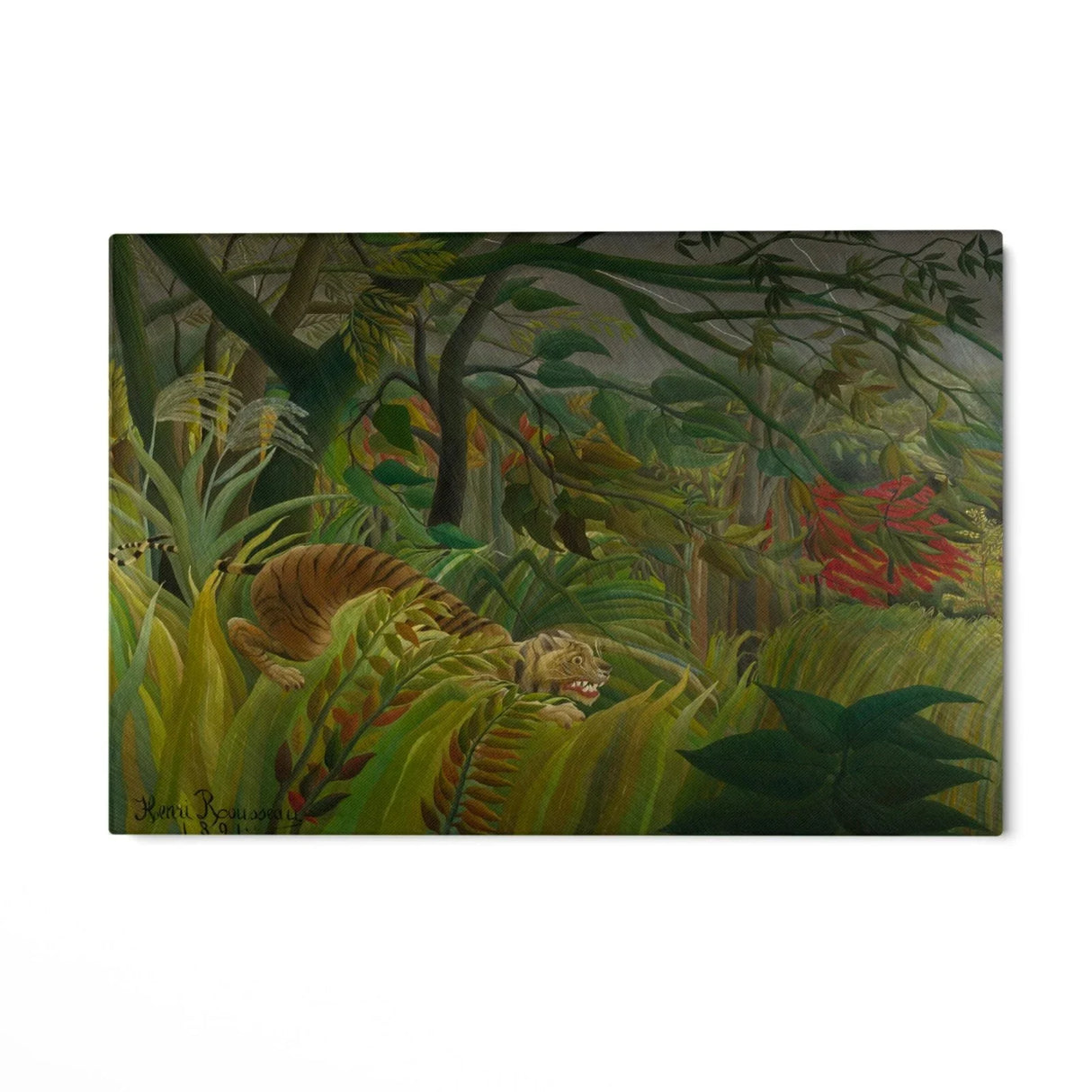 Quadro Stampa su Tela Sorpresa! Henri Rousseau - CupidoDesign
