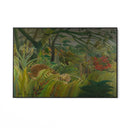 Quadro Stampa su Tela Sorpresa! Henri Rousseau - CupidoDesign
