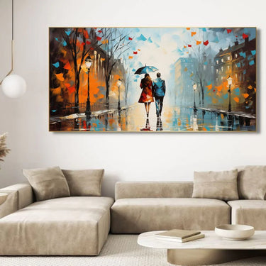 Quadro Stampa su Tela Sorriso nell'Infinito - CupidoDesign