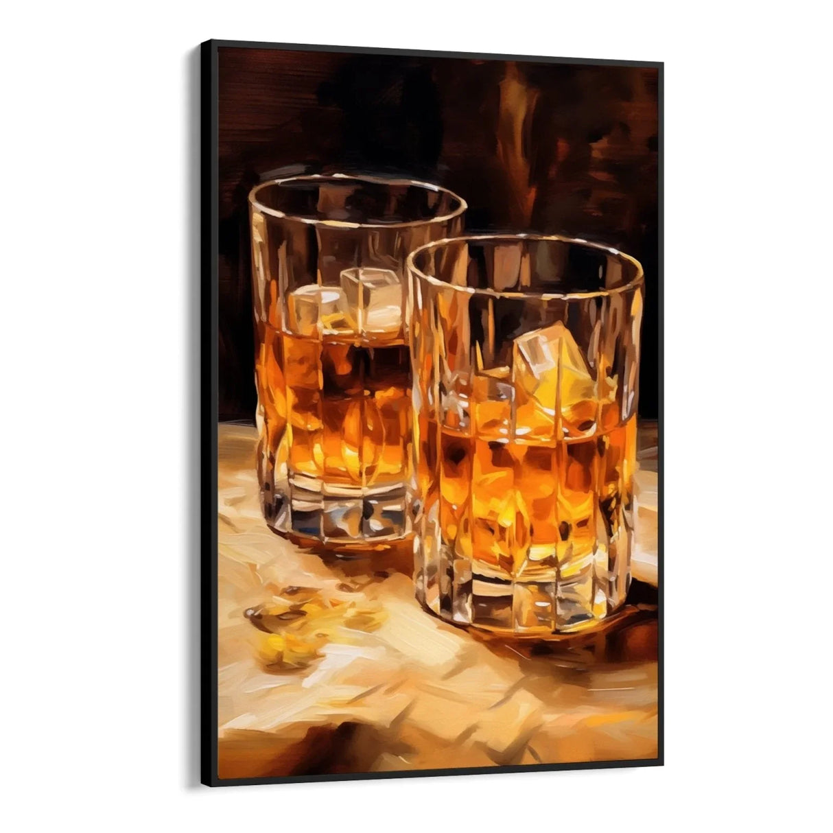 Quadro Stampa su Tela Sorsi di Gioia - CupidoDesign