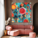 Quadro Stampa su Tela Sospensione colorata - CupidoDesign