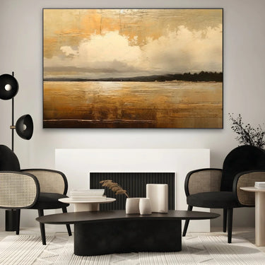 Quadro Stampa su Tela Sospensione Dorata - CupidoDesign