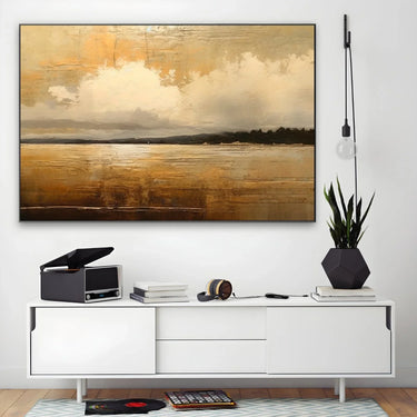 Quadro Stampa su Tela Sospensione Dorata - CupidoDesign