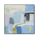 Quadro Stampa su Tela Sospeso nel Blu - CupidoDesign