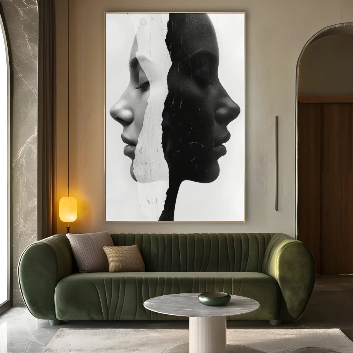 Quadro Stampa su Tela Sospiri dell'Assoluto - CupidoDesign