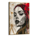 Quadro Stampa su Tela Sospiri di Rosso - CupidoDesign