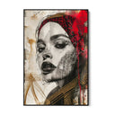 Quadro Stampa su Tela Sospiri di Rosso - CupidoDesign
