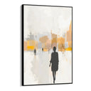 Quadro Stampa su Tela Sotto la pioggia urbana - CupidoDesign