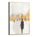 Quadro Stampa su Tela Sotto la pioggia urbana - CupidoDesign