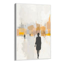 Quadro Stampa su Tela Sotto la pioggia urbana - CupidoDesign