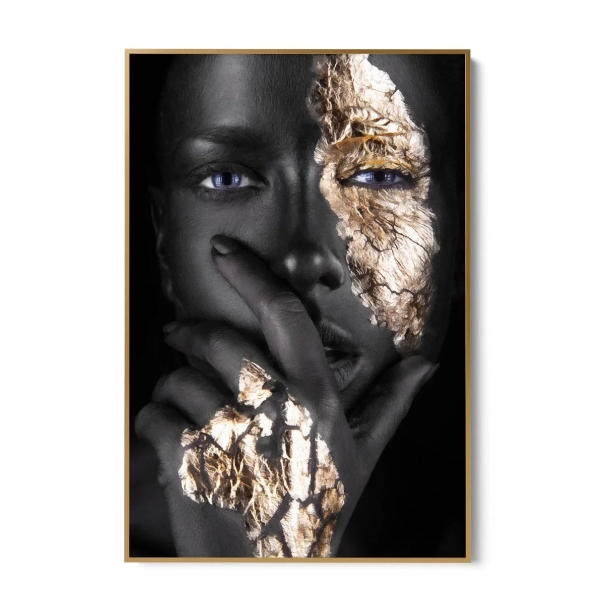 Quadro Stampa su Tela Special Gold - CupidoDesign