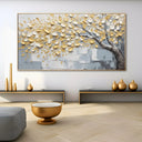 Quadro Stampa su Tela Speranza Azzurra - CupidoDesign