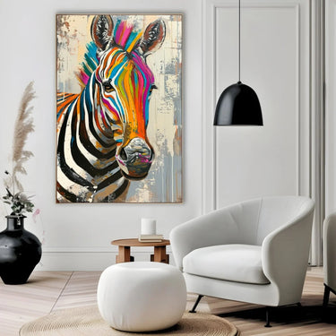 Quadro Stampa su Tela Spettacolo a Strisce - CupidoDesign