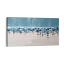 Quadro Stampa su Tela Spiaggia azzurra - CupidoDesign